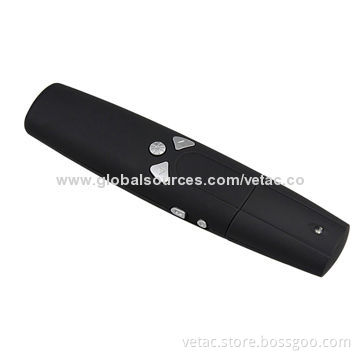USB Wireless RF Laser Pointer for PPT, with 12V, 23A Battery, Easy to Carry